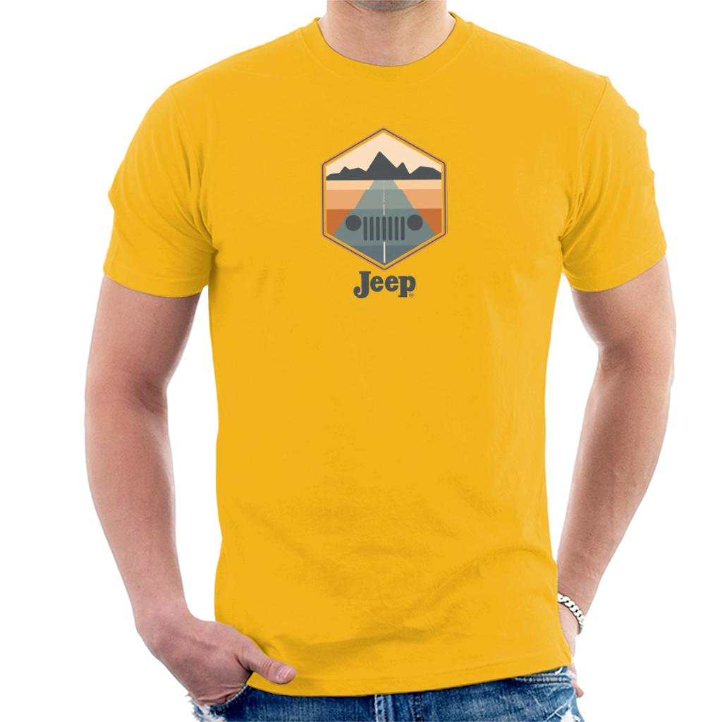 Jeep Drive With A View Men's T-Shirt-ALL + EVERY