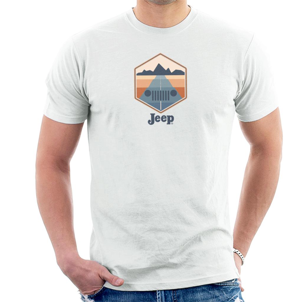 Jeep Drive With A View Men's T-Shirt-ALL + EVERY