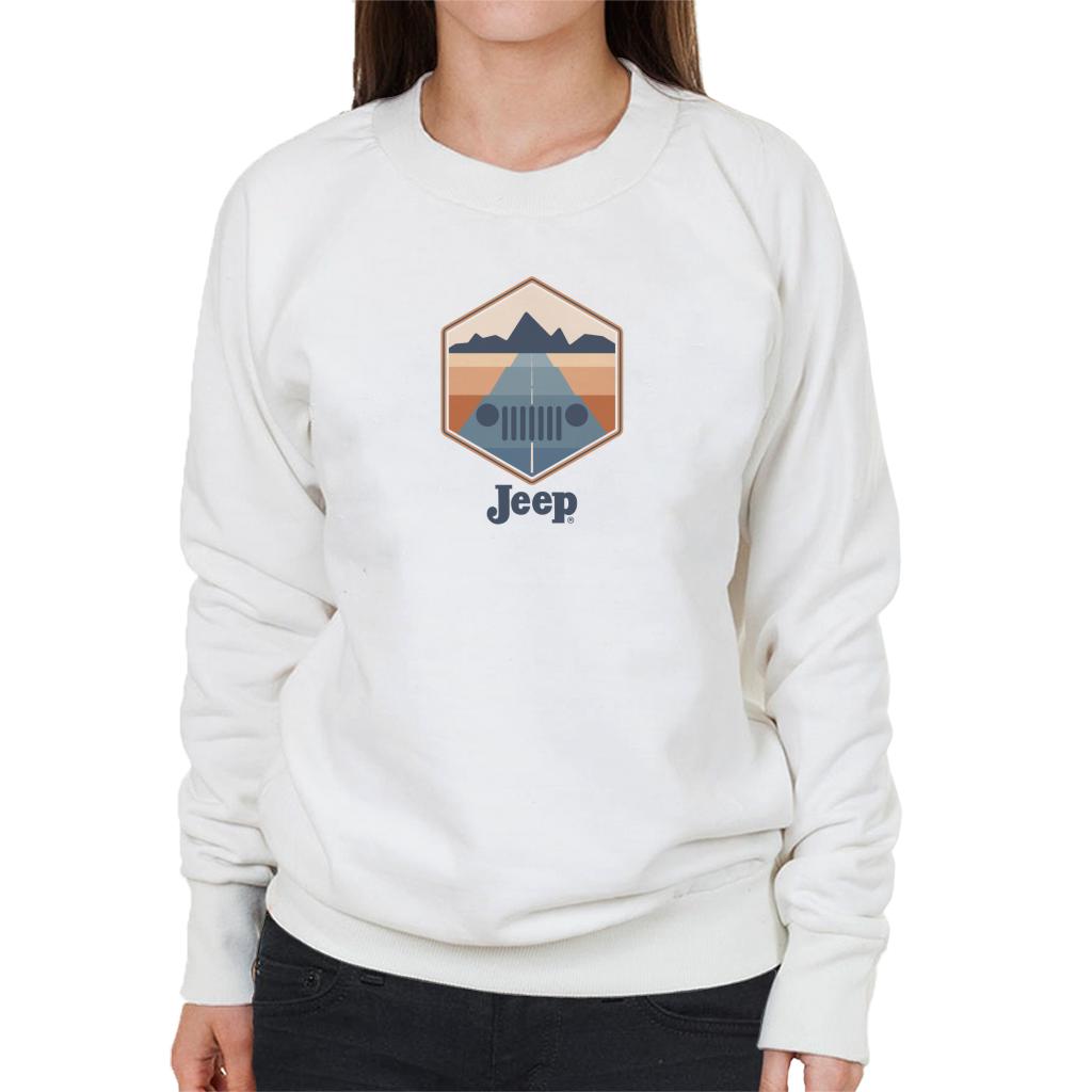 Jeep Drive With A View Women's Sweatshirt-ALL + EVERY