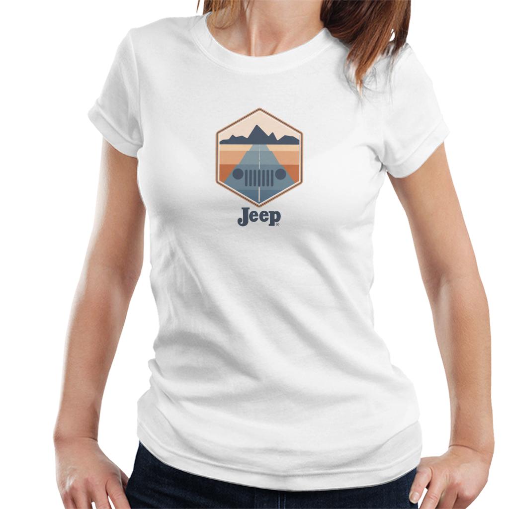 Jeep Drive With A View Women's T-Shirt-ALL + EVERY