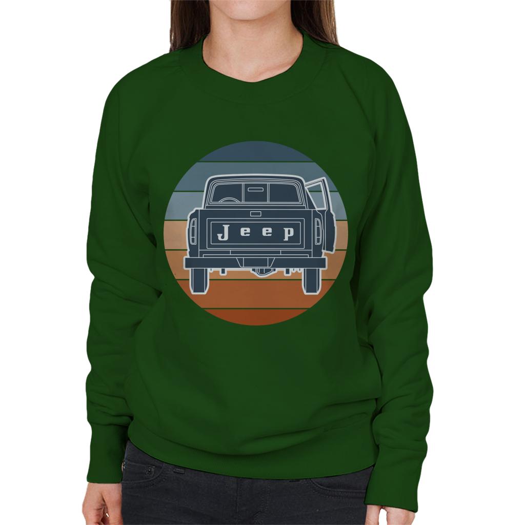 Jeep J10 Pickup Women's Sweatshirt-ALL + EVERY