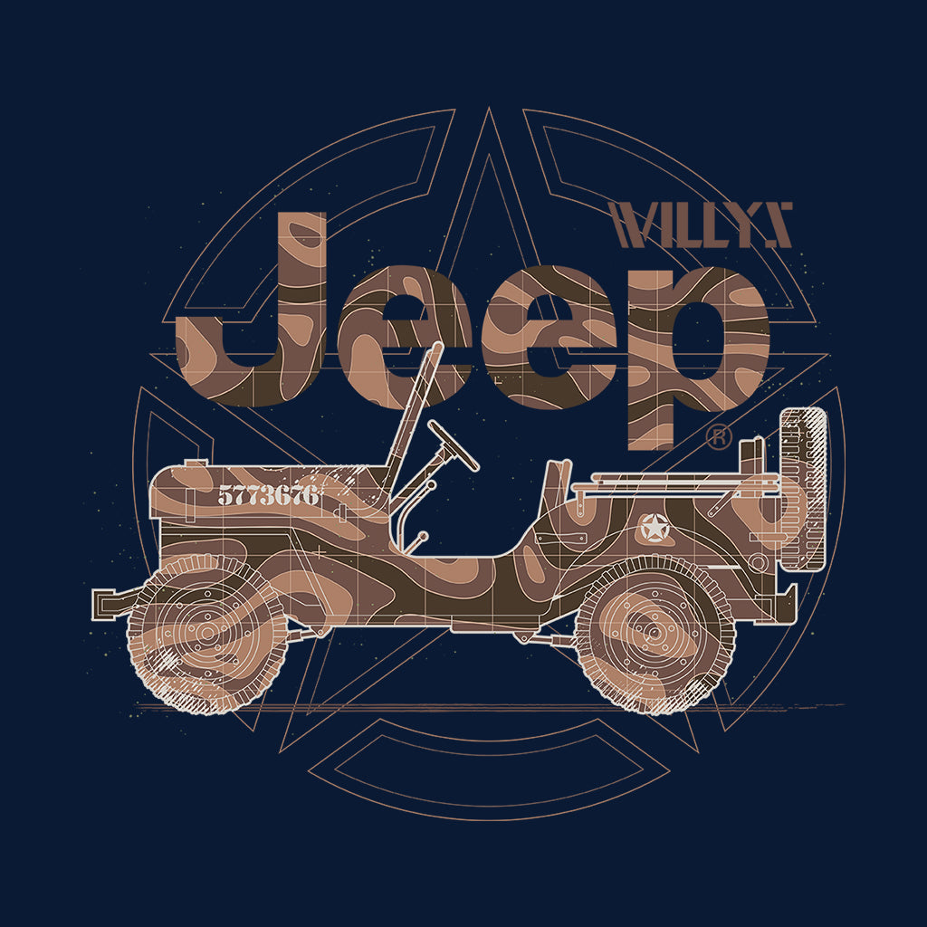 Jeep Willys MA Star Women's T-Shirt-ALL + EVERY