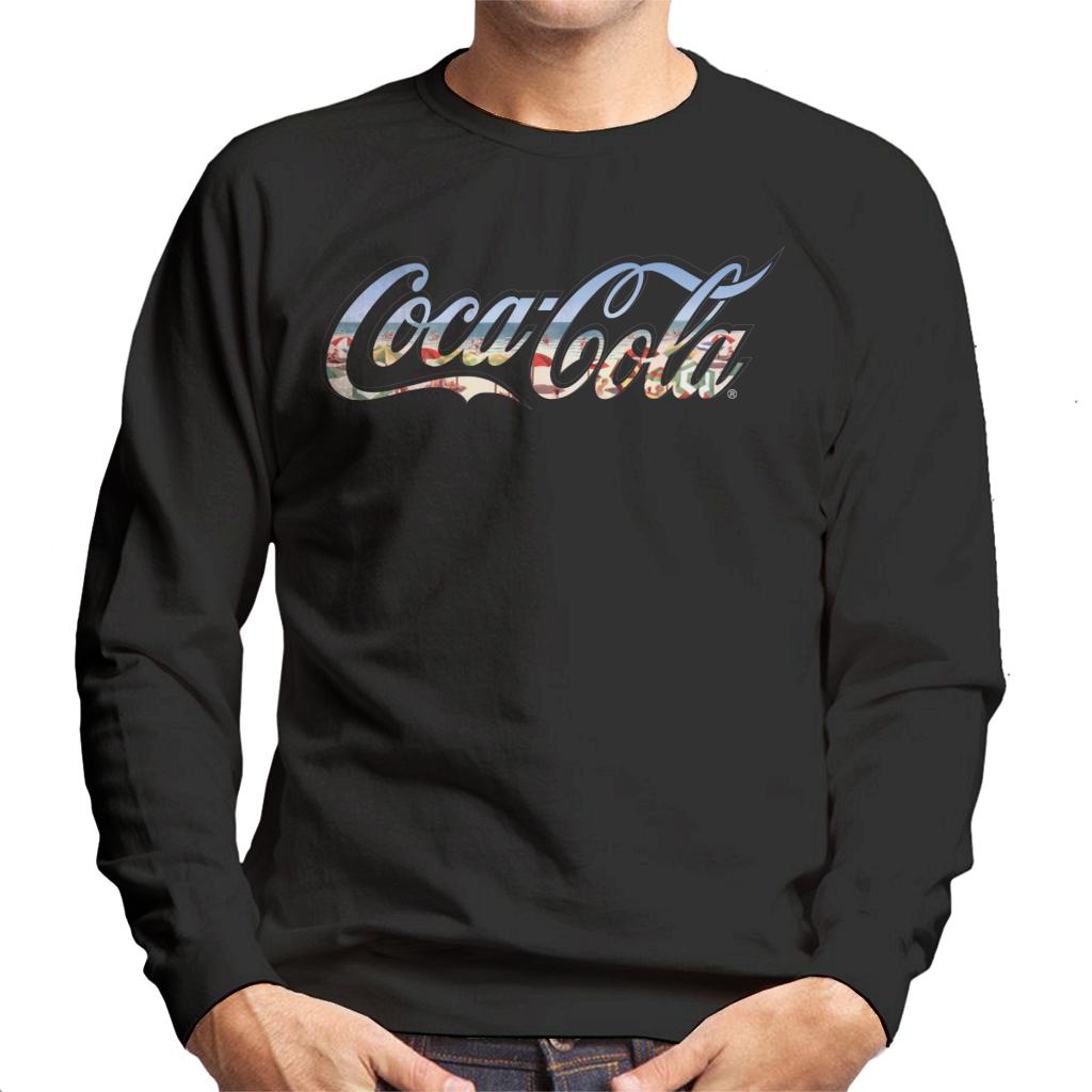 Coca-Cola-Beach-Logo-Mens-Sweatshirt