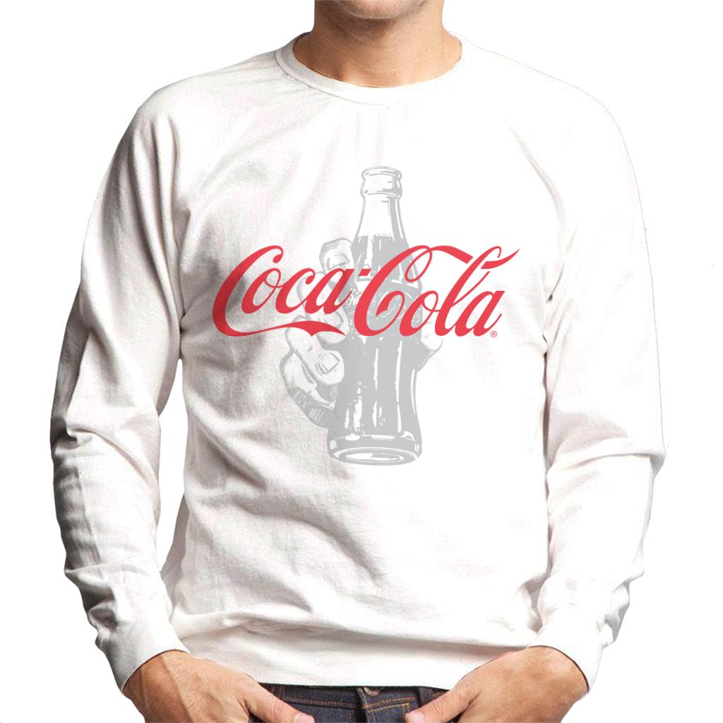 Coca-Cola-Bottle-Its-The-Real-Thing-Mens-Sweatshirt