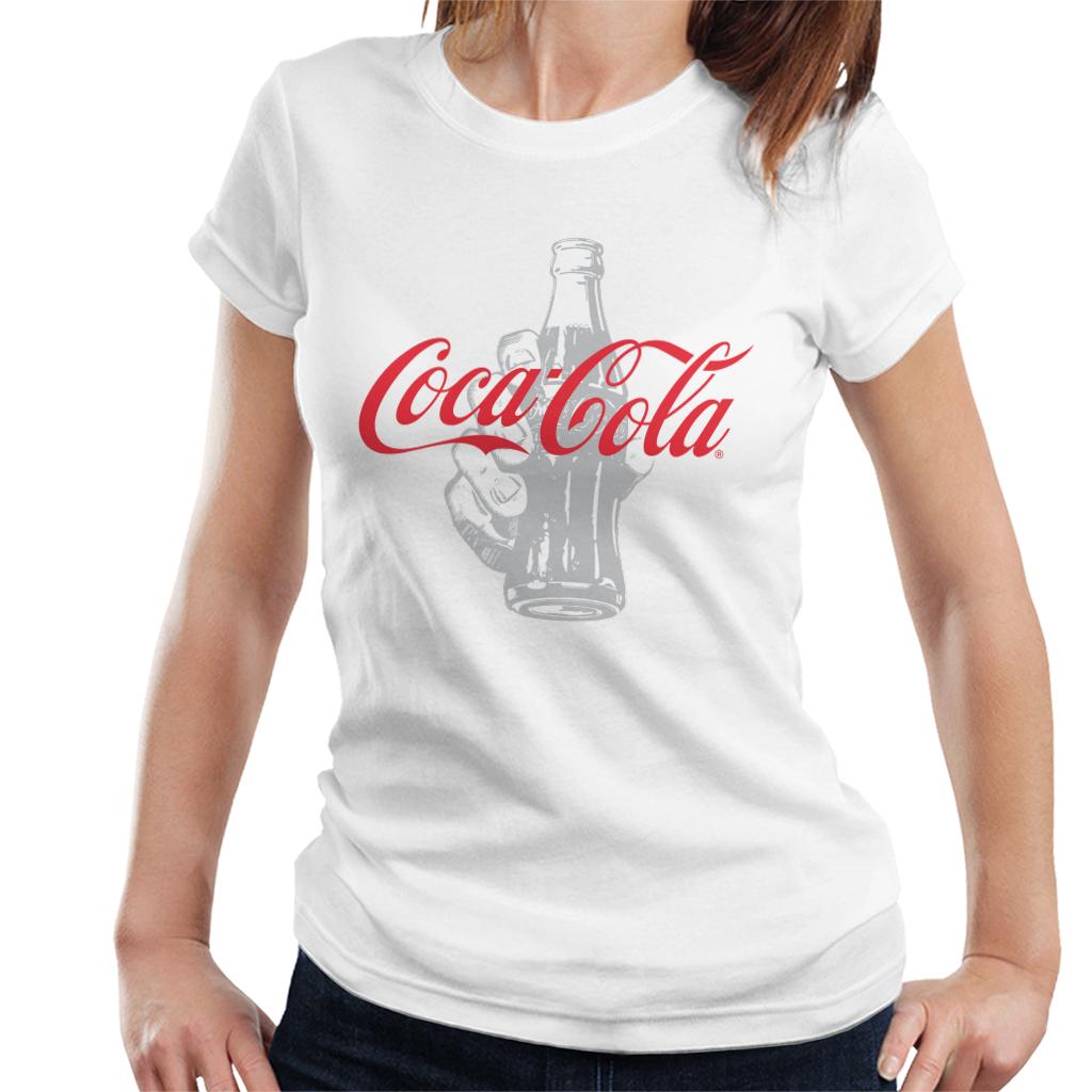 Coca-Cola-Bottle-Its-The-Real-Thing-Womens-T-Shirt