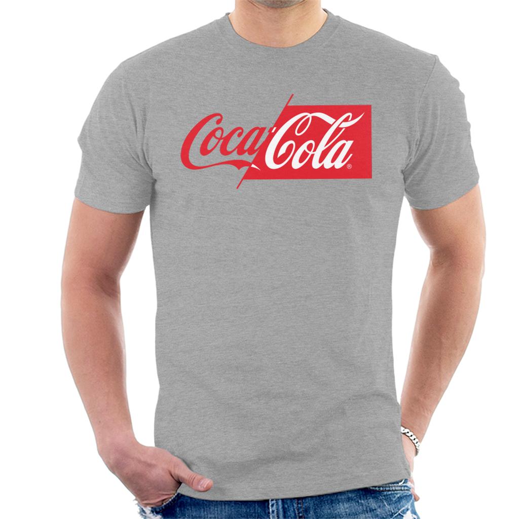 Coca-Cola-Half-Red-Half-White-Logo-Mens-T-Shirt