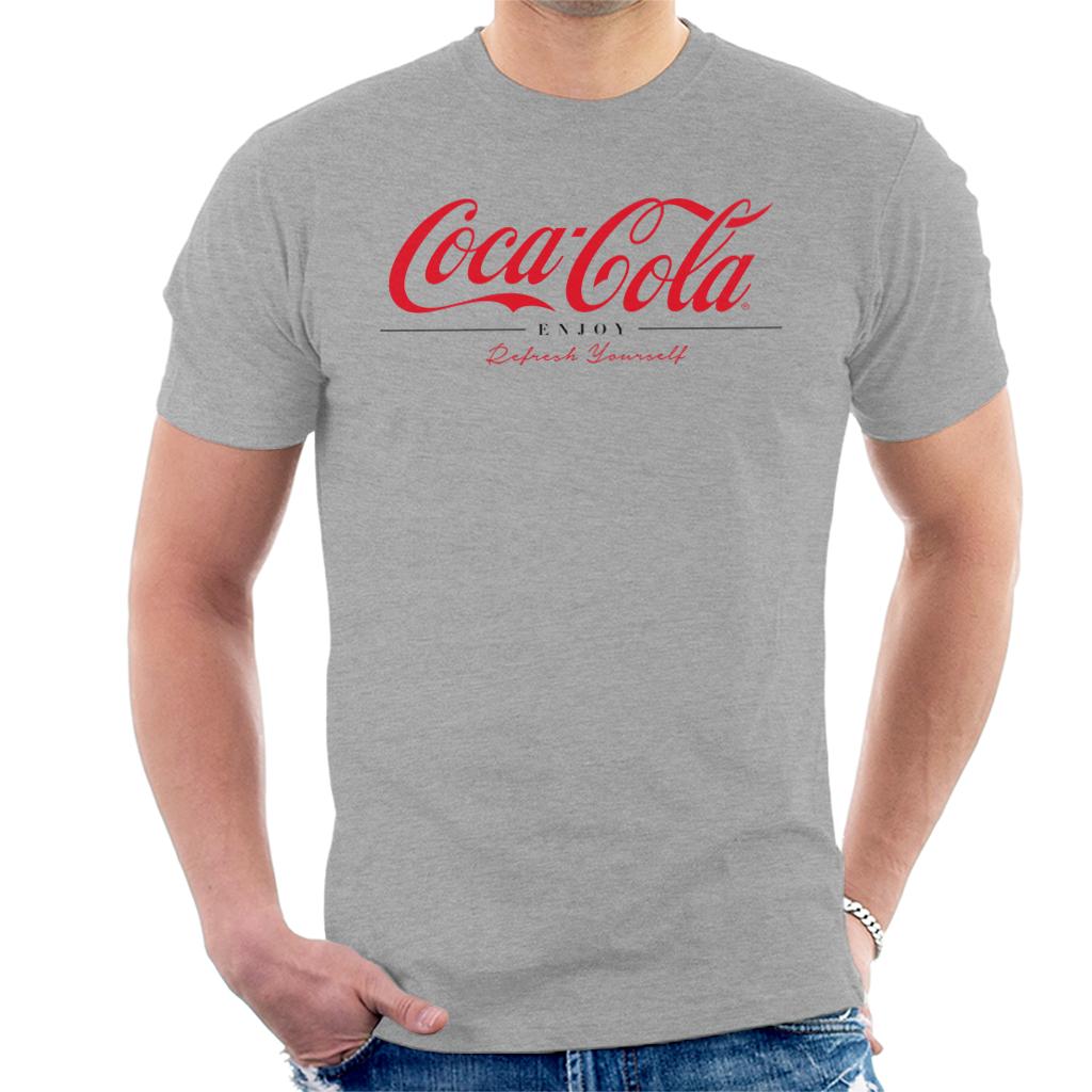 Coca-Cola-Enjoy-And-Refresh-Yourself-Mens-T-Shirt