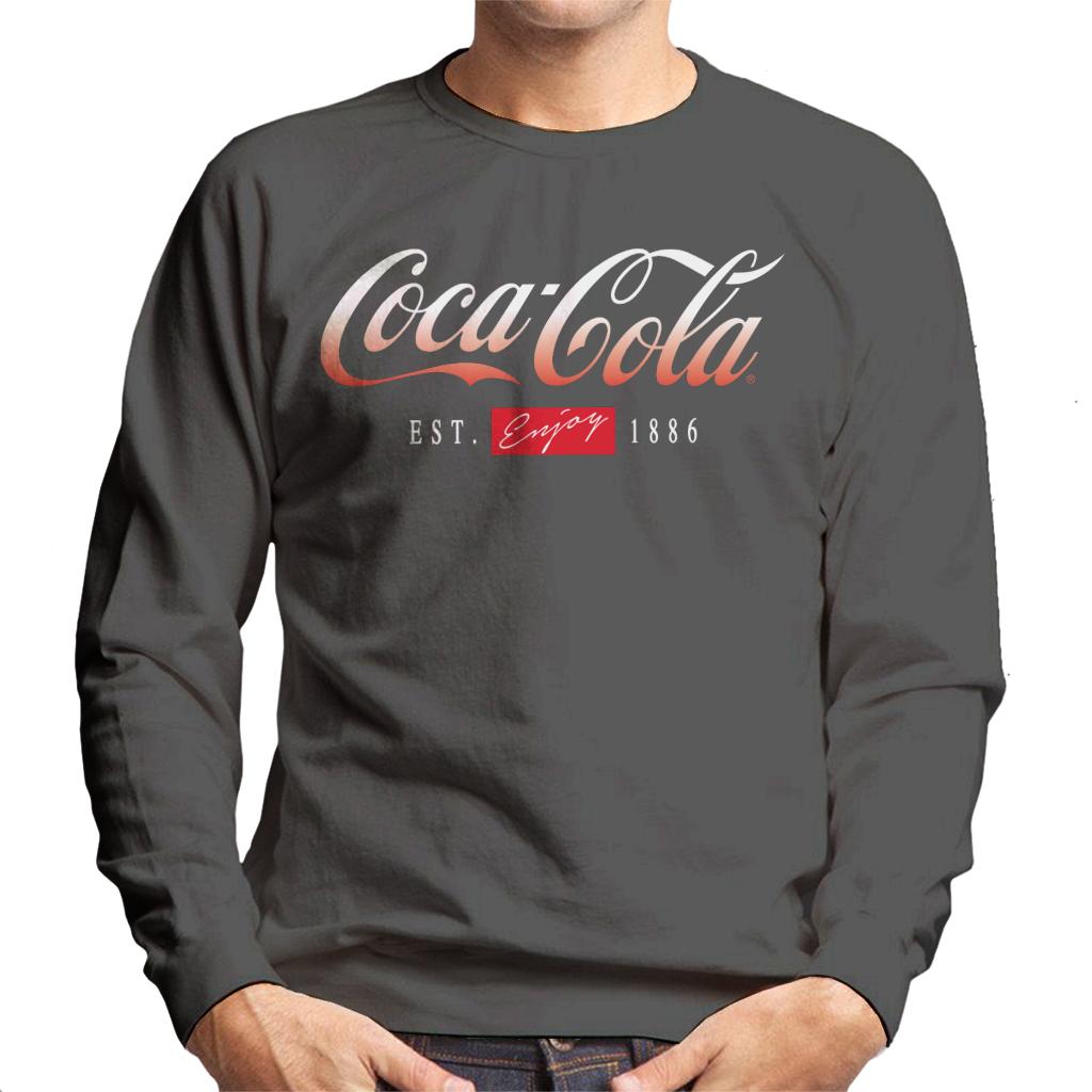 Coca-Cola-Gradient-Logo-Mens-Sweatshirt