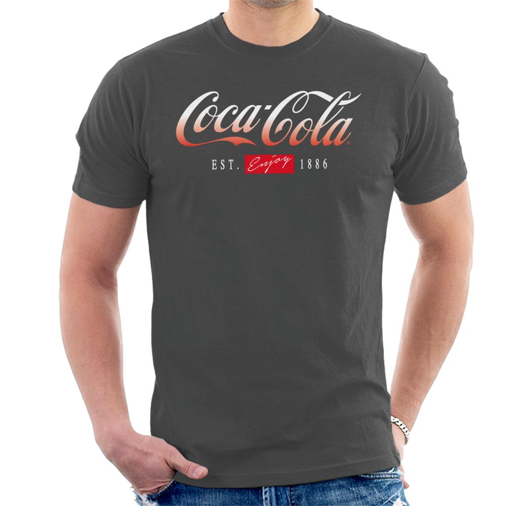 Coca-Cola-Gradient-Logo-Mens-T-Shirt