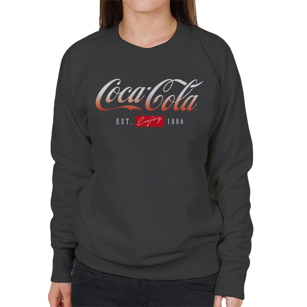 Coca-Cola-Gradient-Logo-Womens-Sweatshirt