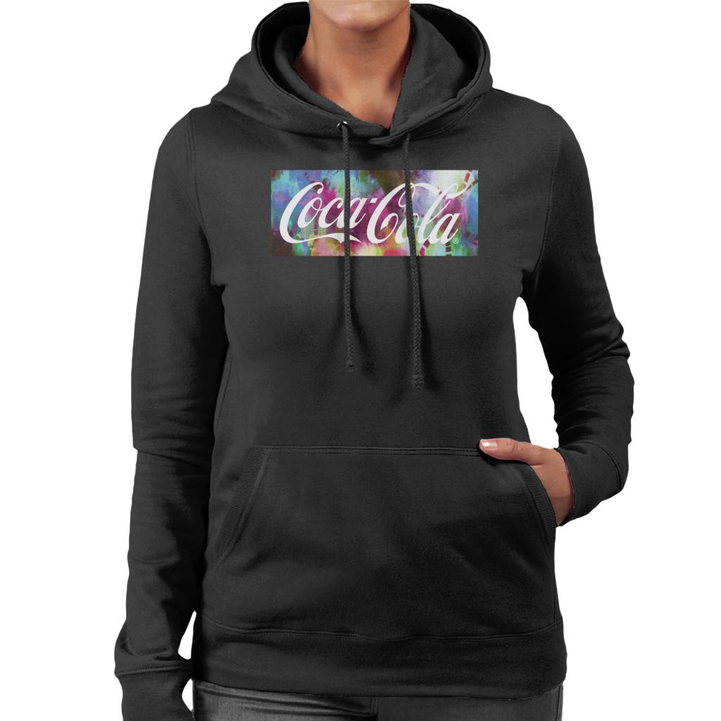 Coca-Cola-Colourful-Backdrop-Womens-Hooded-Sweatshirt