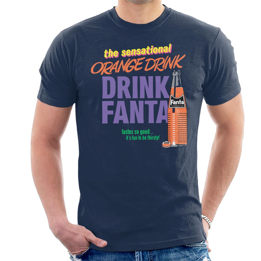 Fanta The Sensational Orange Drink Men's T-Shirt-ALL + EVERY