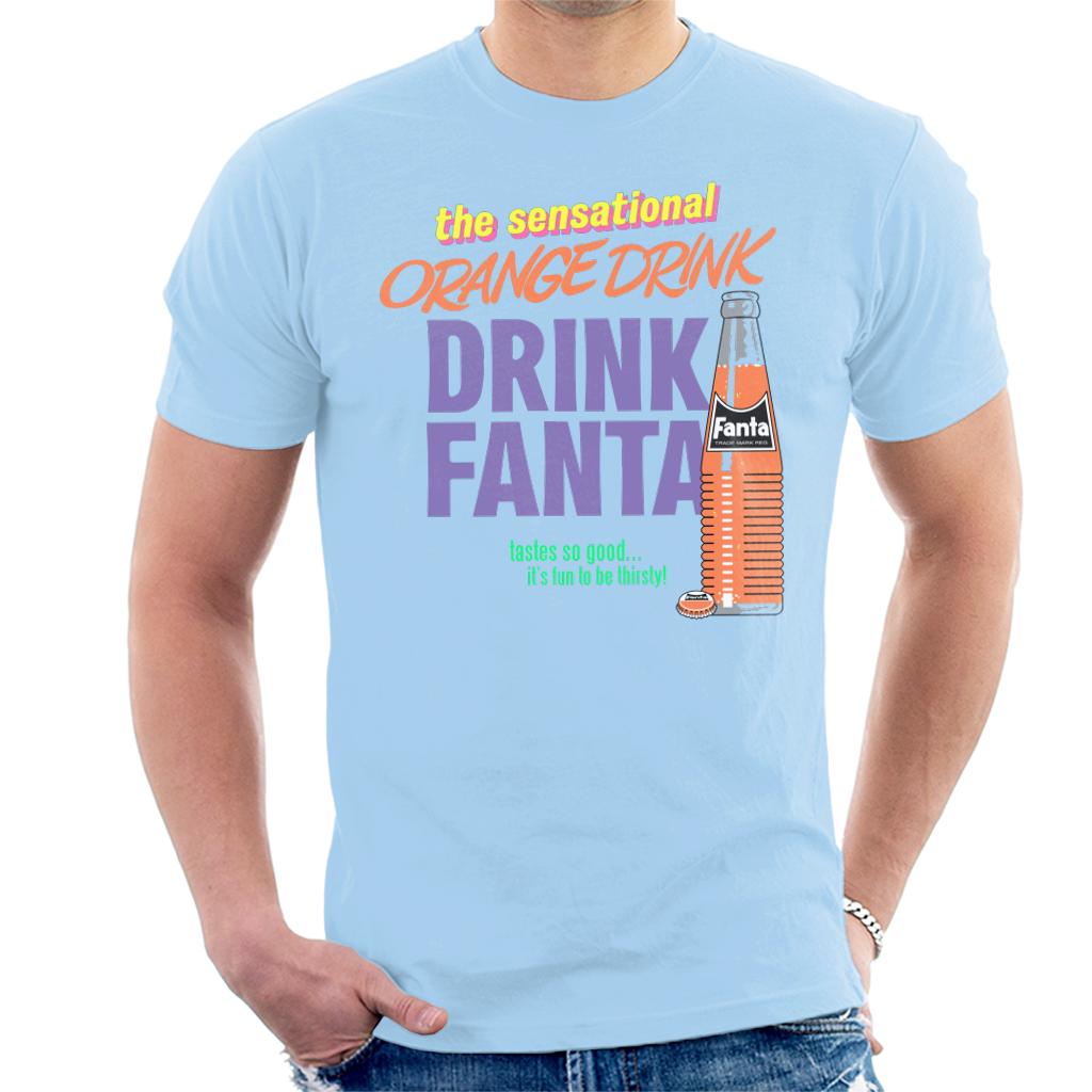 Fanta The Sensational Orange Drink Men's T-Shirt-ALL + EVERY