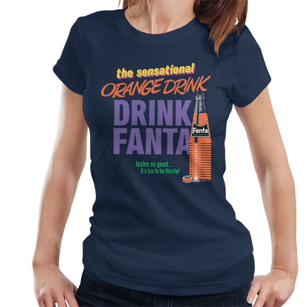 Fanta The Sensational Orange Drink Women's T-Shirt-ALL + EVERY