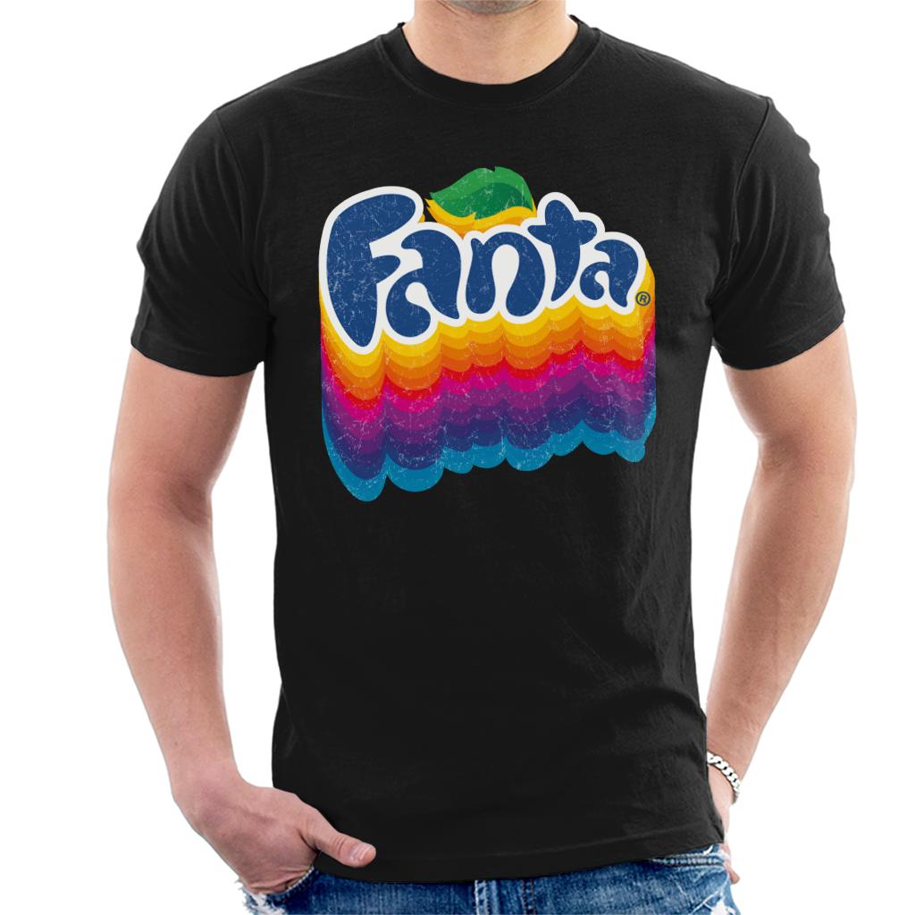 Fanta Rainbow Logo Men's T-Shirt-ALL + EVERY