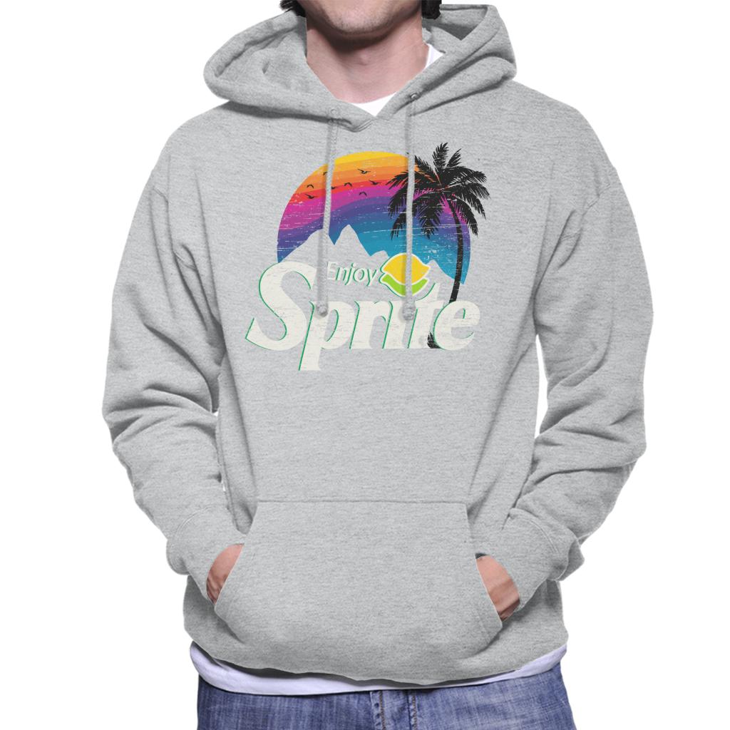 Sprite-Palm-Tree-Sunset-Mens-Hooded-Sweatshirt