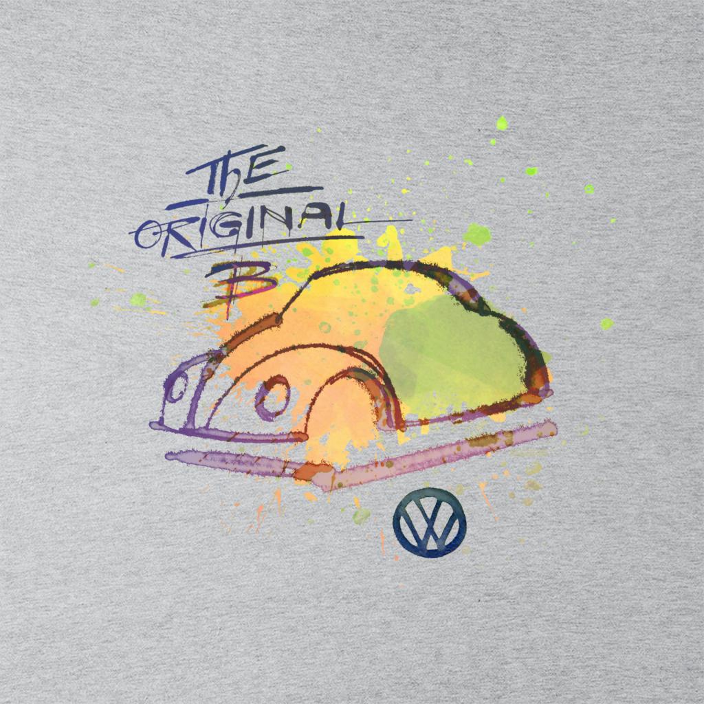 Volkswagen The Original B Paint Splatter Men's T-Shirt-ALL + EVERY