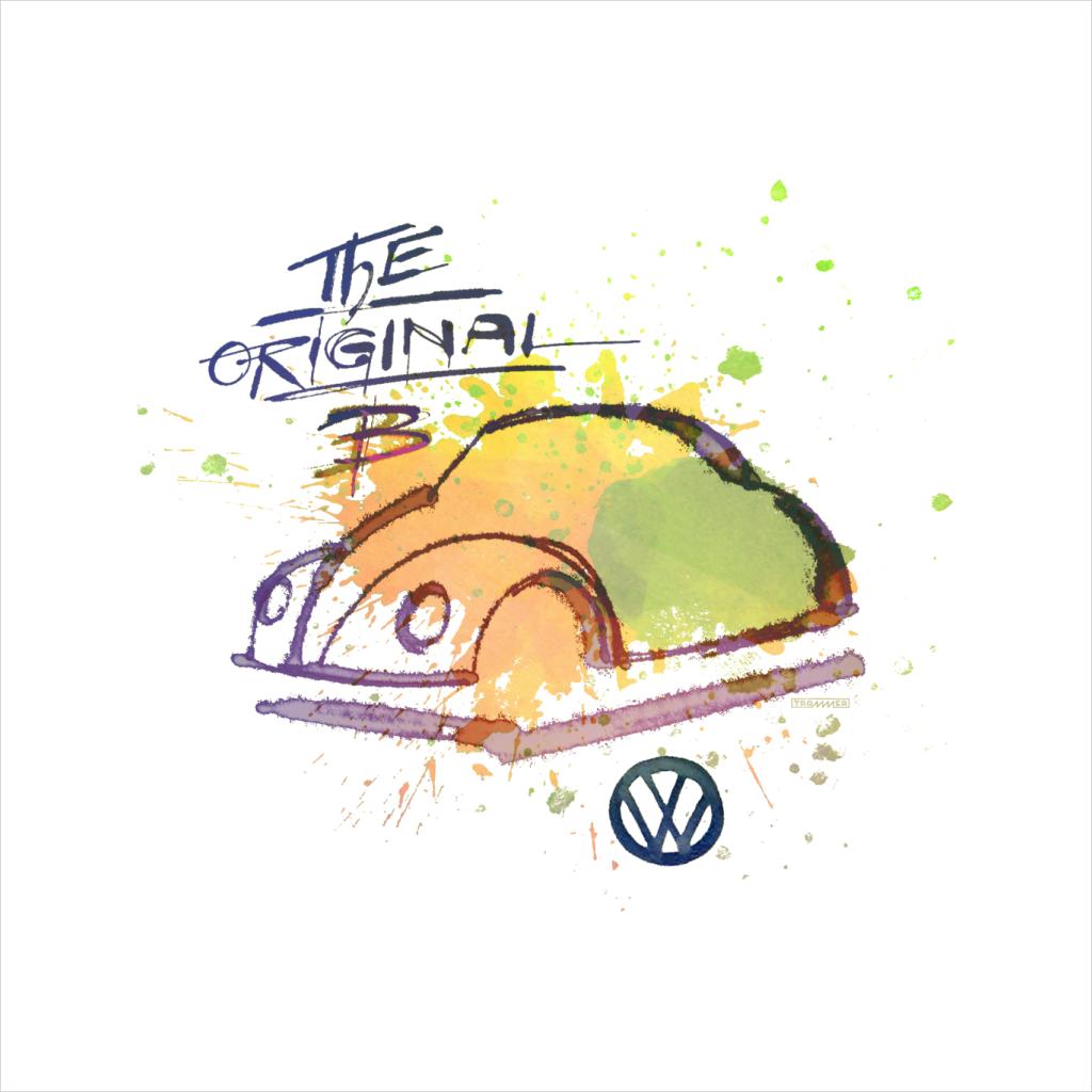 Volkswagen The Original B Paint Splatter Men's T-Shirt-ALL + EVERY