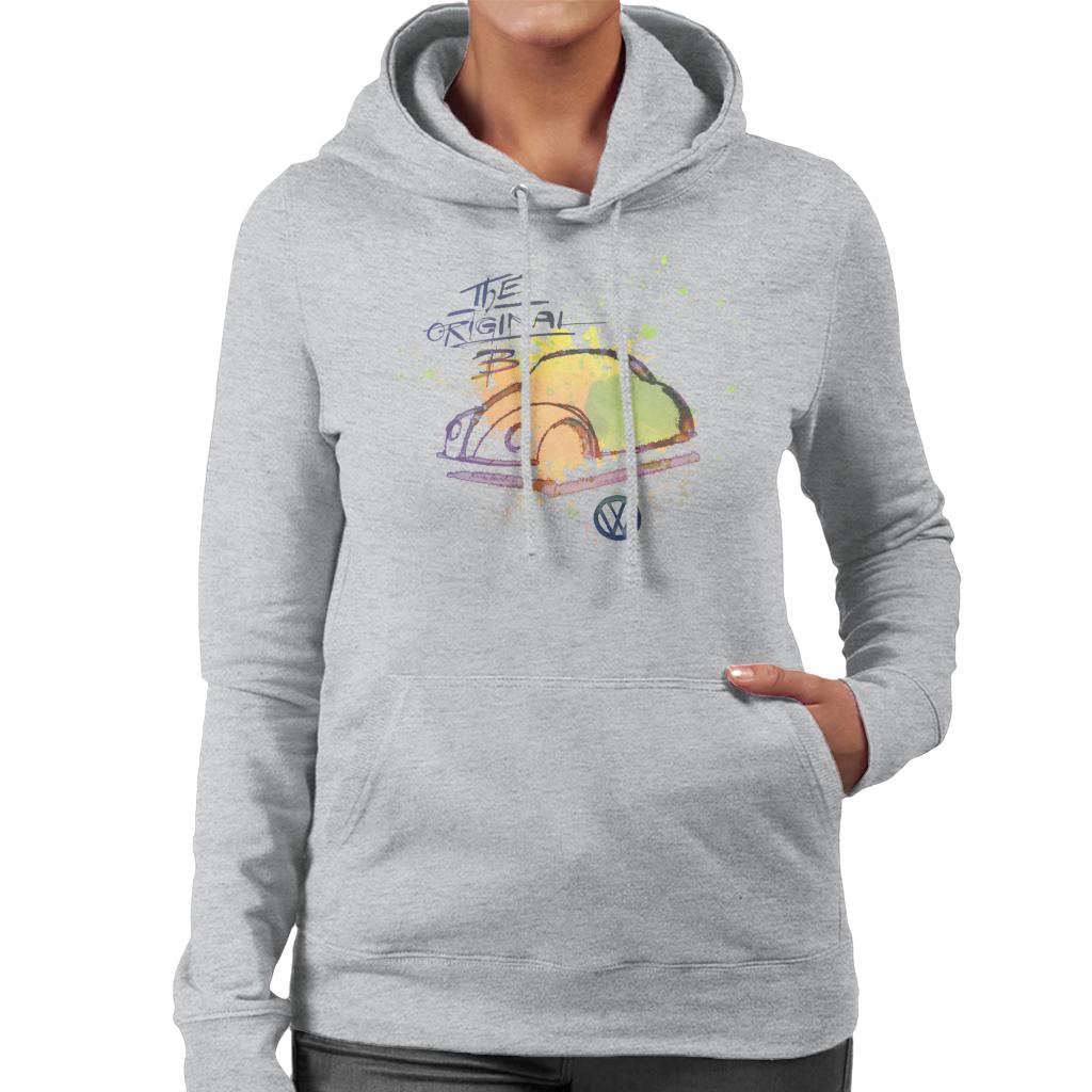 Volkswagen The Original B Women's Hooded Sweatshirt-ALL + EVERY