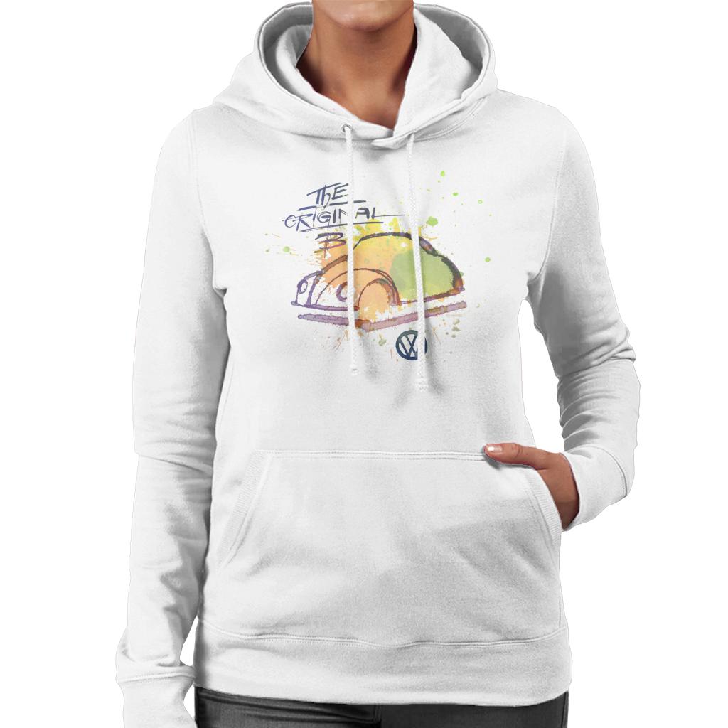 Volkswagen The Original B Women's Hooded Sweatshirt-ALL + EVERY