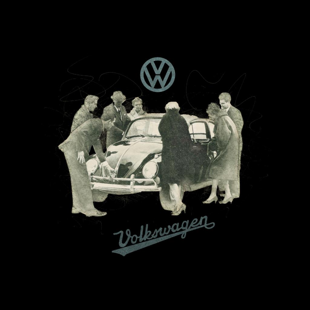 Volkswagen Beetle People Gathering Men's T-Shirt-ALL + EVERY