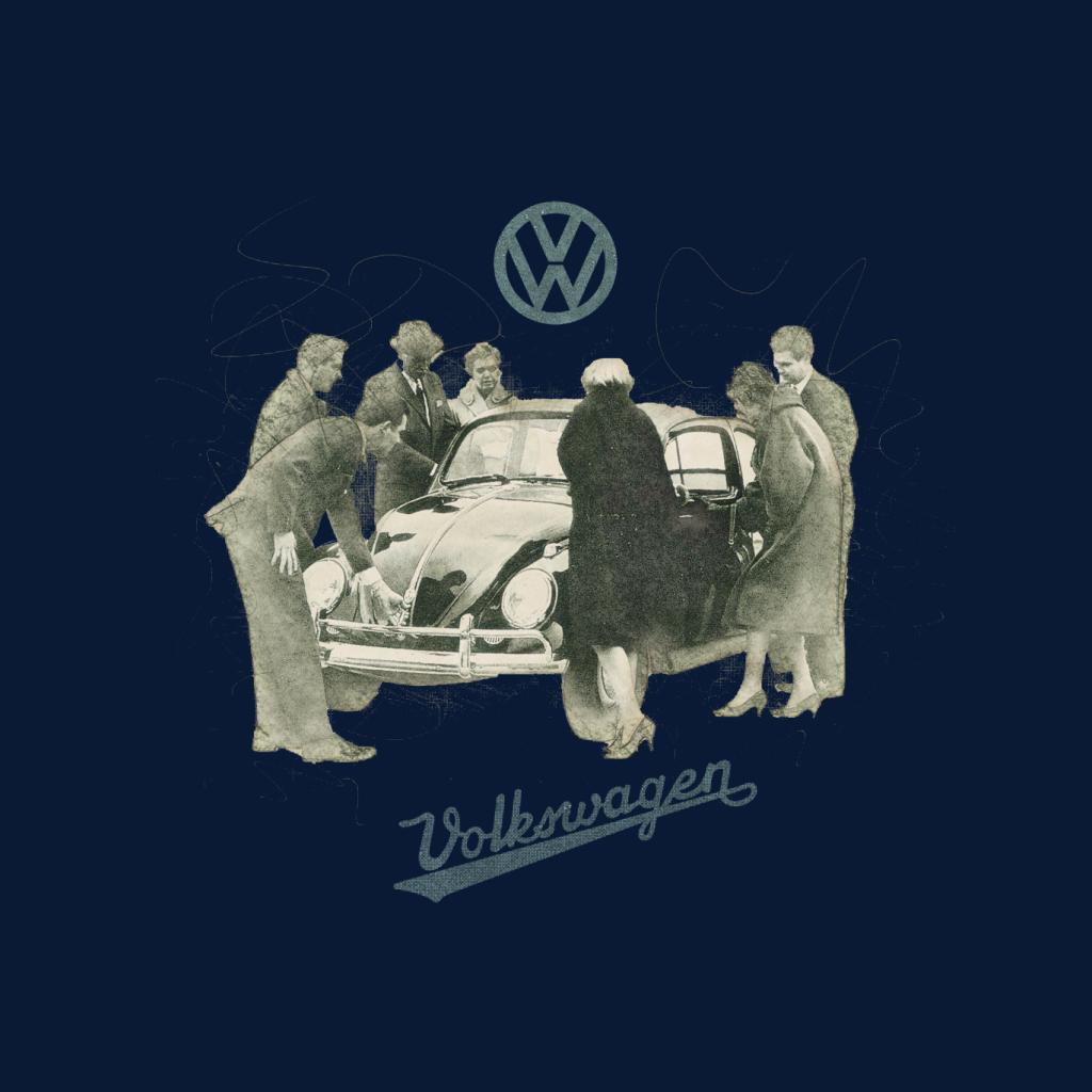 Volkswagen Beetle People Gathering Men's T-Shirt-ALL + EVERY