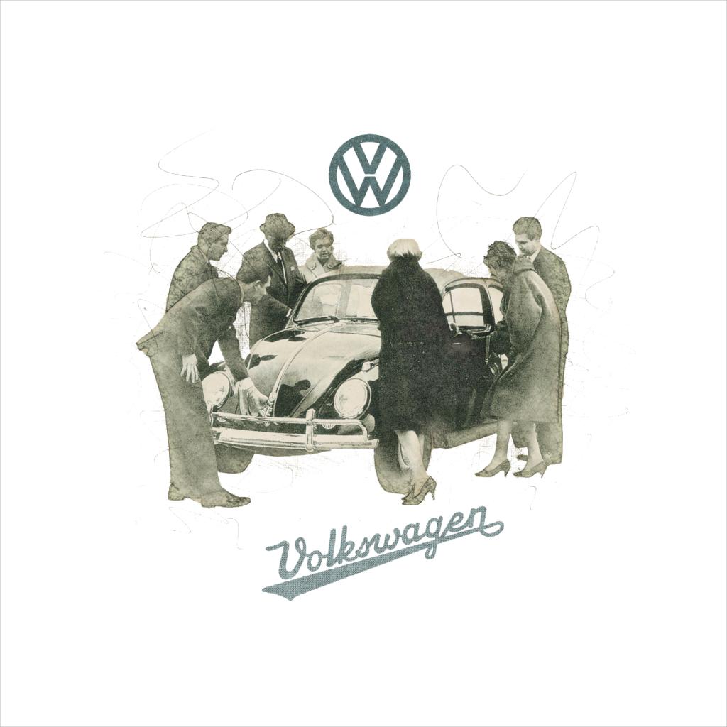 Volkswagen Beetle People Gathering Women's T-Shirt-ALL + EVERY