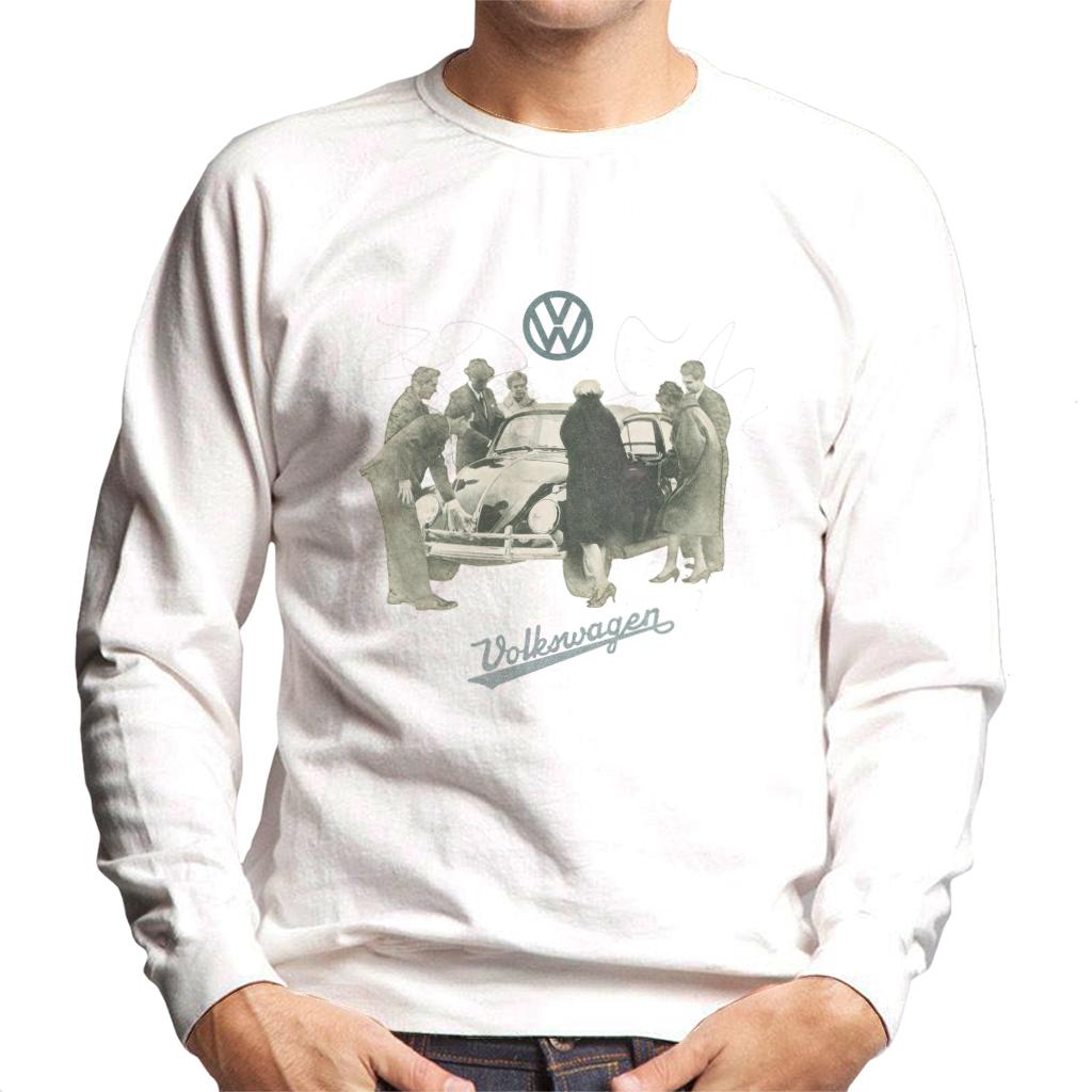 Volkswagen Beetle Admiration Men's Sweatshirt-ALL + EVERY