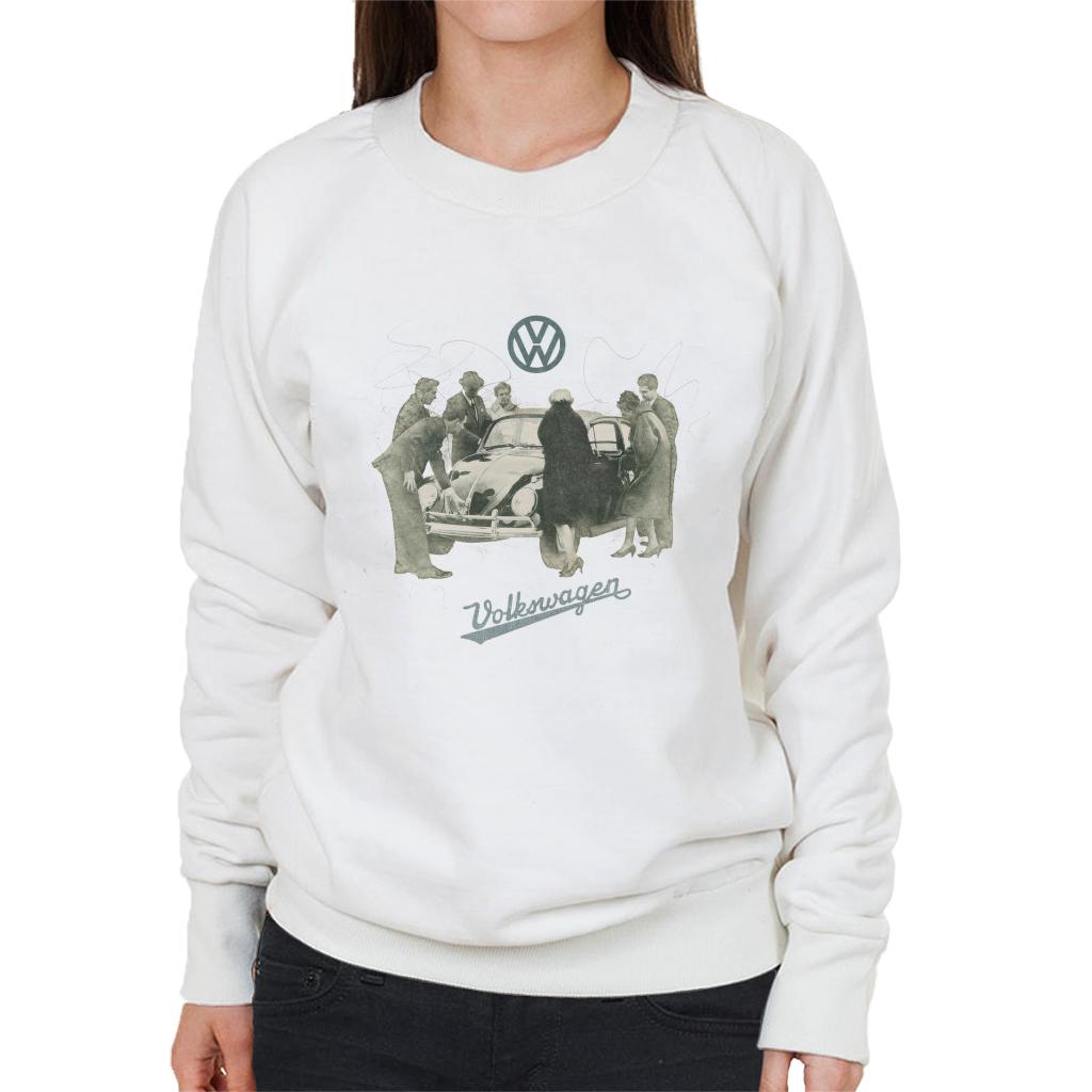 Volkswagen Beetle Admiration Women's Sweatshirt-ALL + EVERY