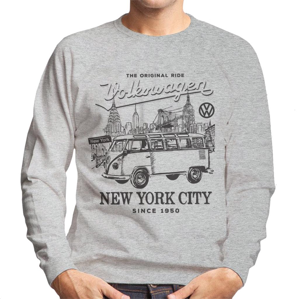 Volkswagen-Camper-New-York-City-The-Original-Ride-Mens-Sweatshirt