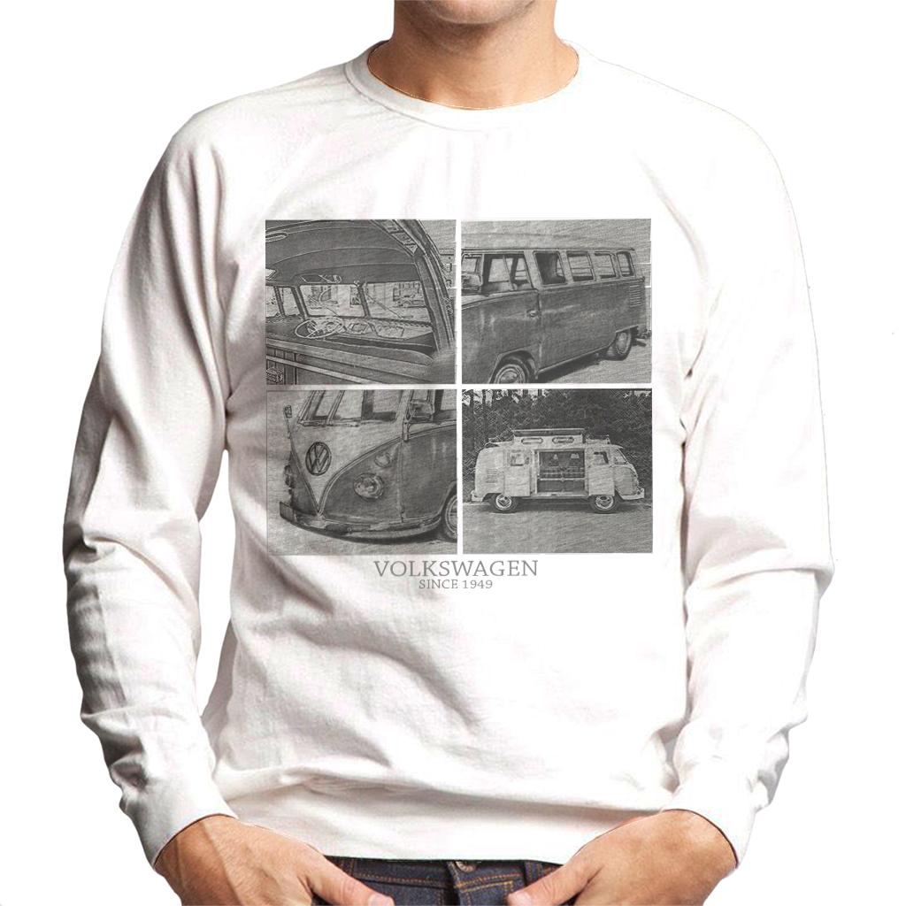 Volkswagen-Camper-Sketch-Montage-Mens-Sweatshirt