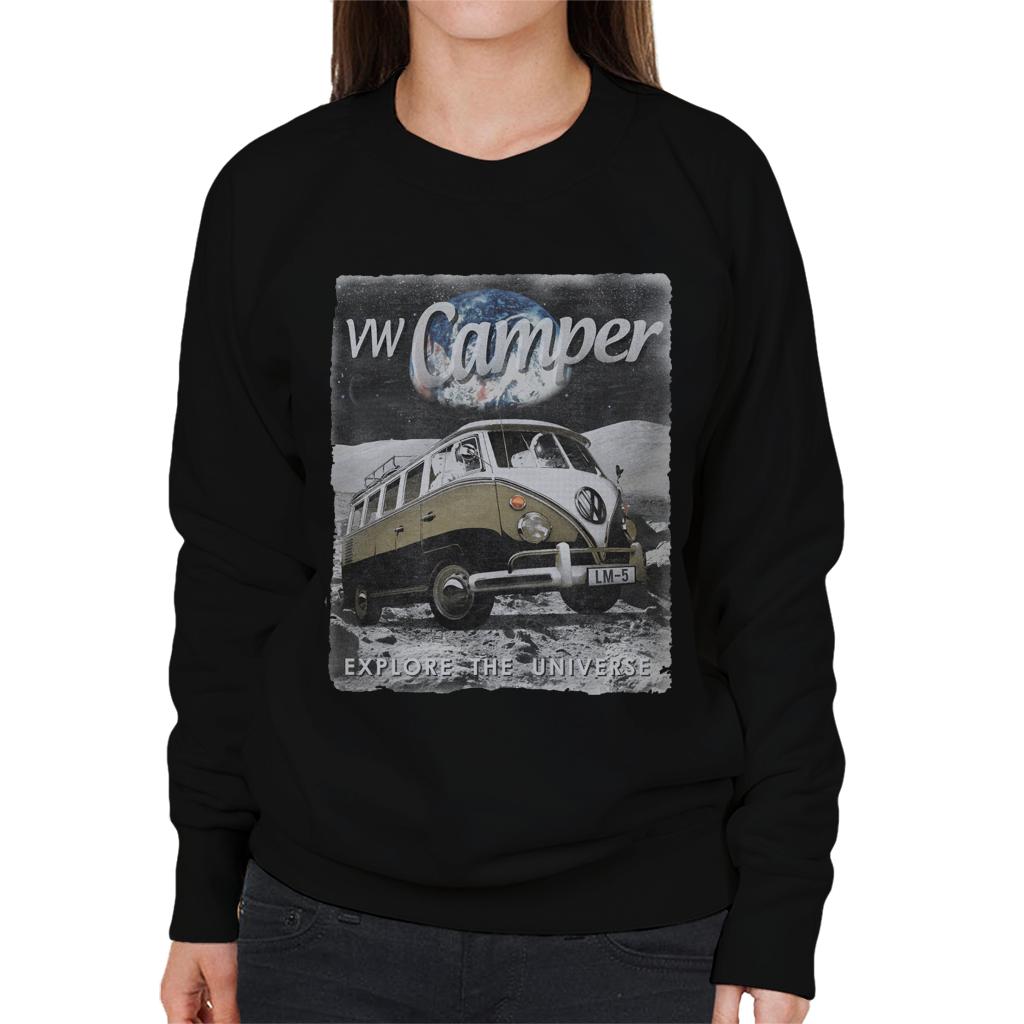 Volkswagen-Moon-Camper-Explore-The-Universe-Womens-Sweatshirt