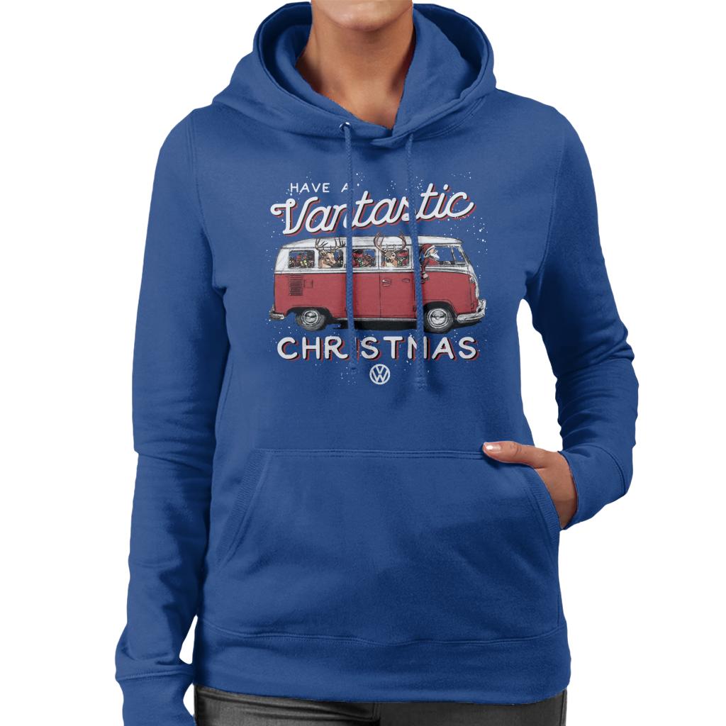 Volkswagen Christmas Have A Vantastic Christmas Women's Hooded Sweatshirt-ALL + EVERY