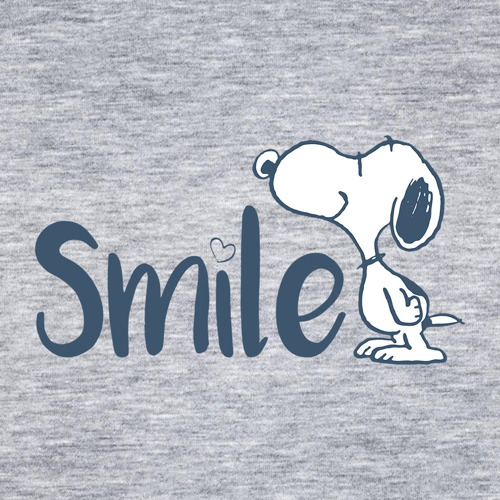 Peanuts Snoopy Smile Women's T-Shirt-ALL + EVERY