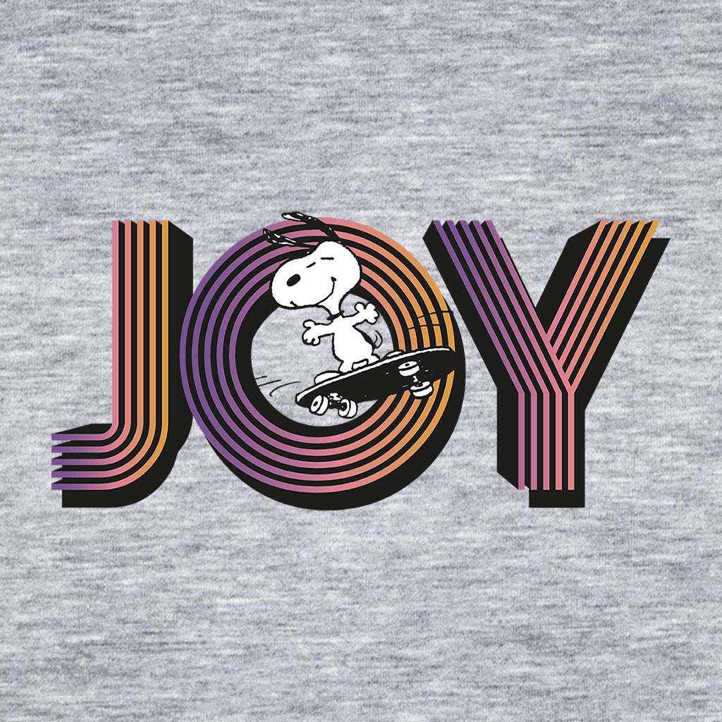 Peanuts Snoopy Skateboarding Joy Women's Sweatshirt-ALL + EVERY