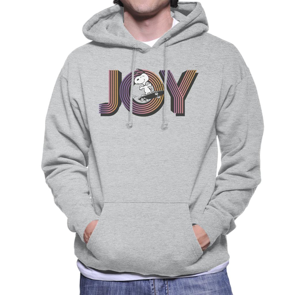 Peanuts Snoopy Skateboarding Joy Men's Hooded Sweatshirt-ALL + EVERY