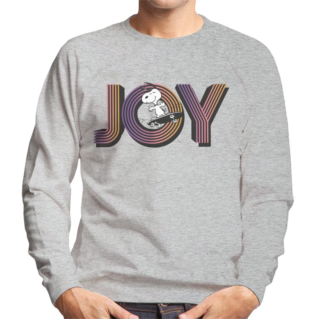 Peanuts Snoopy Skateboarding Joy Men's Sweatshirt-ALL + EVERY
