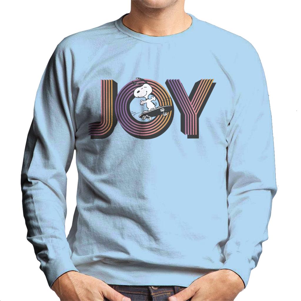 Peanuts Snoopy Skateboarding Joy Men's Sweatshirt-ALL + EVERY