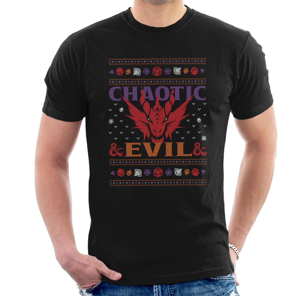 Dungeons & Dragons Chaotic Evil Men's T-Shirt-ALL + EVERY