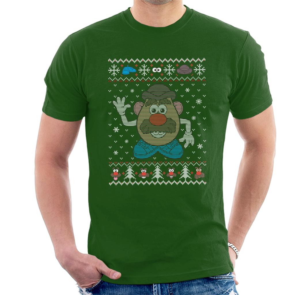 Mr Potato Head Christmas Men's T-Shirt-ALL + EVERY