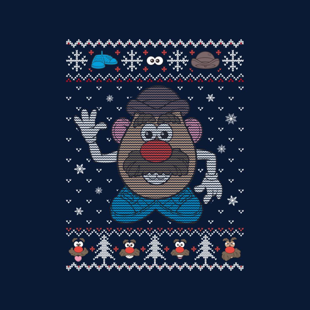 Mr Potato Head Christmas Men's T-Shirt-ALL + EVERY