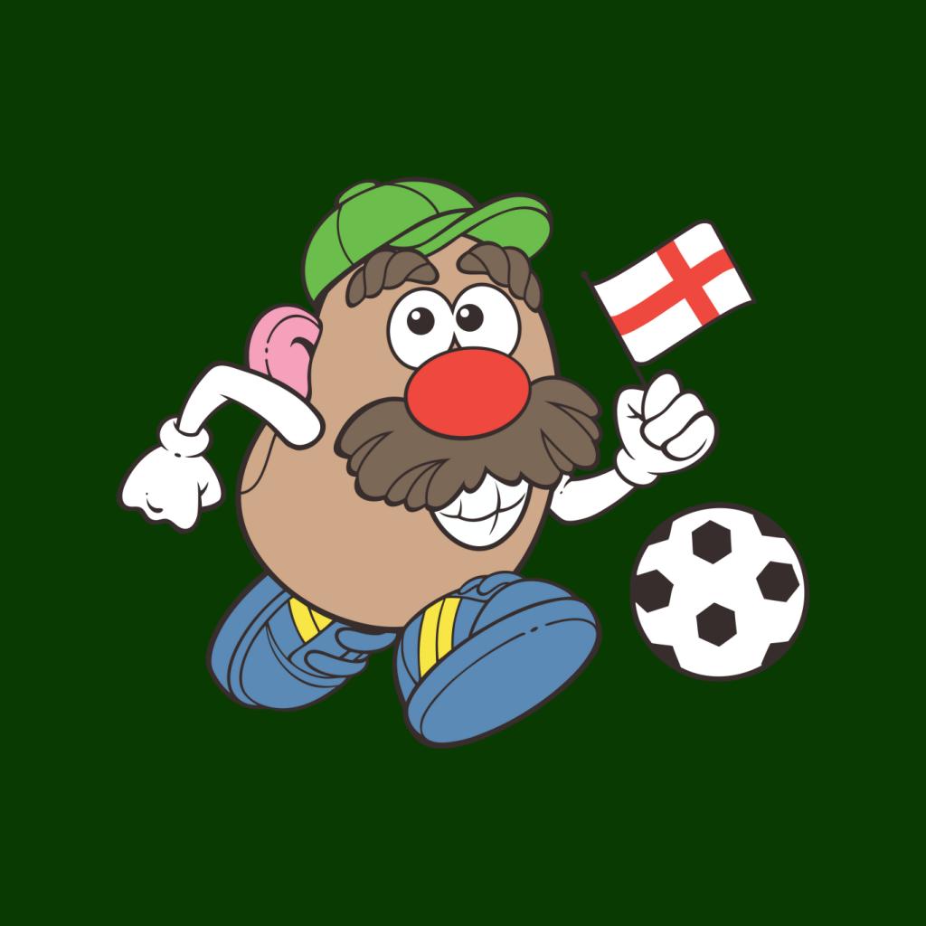 Mr Potato Head Football Dribble Men's Hooded Sweatshirt-ALL + EVERY