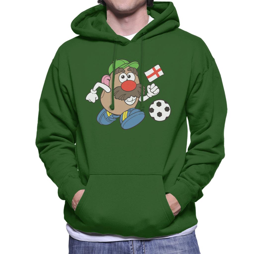 Mr Potato Head Football Dribble Men's Hooded Sweatshirt-ALL + EVERY