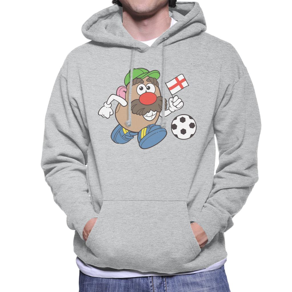 Mr Potato Head Football Dribble Men's Hooded Sweatshirt-ALL + EVERY