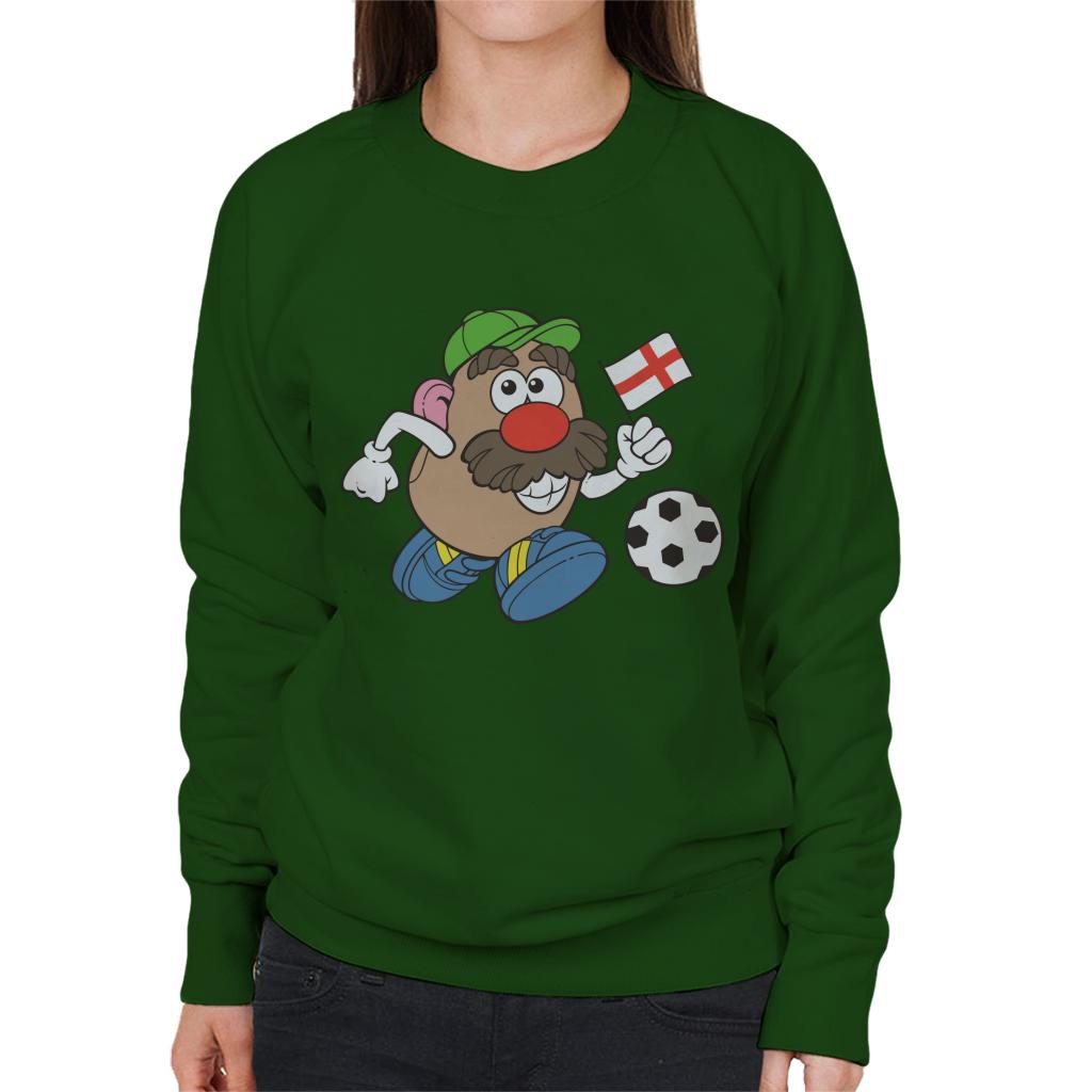 Mr Potato Head Football Dribble Women's Sweatshirt-ALL + EVERY