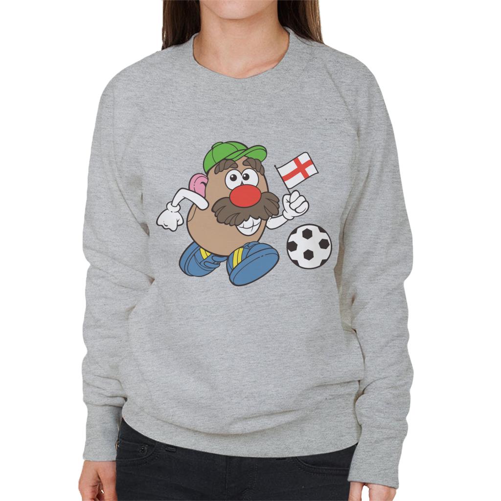 Mr Potato Head Football Dribble Women's Sweatshirt-ALL + EVERY