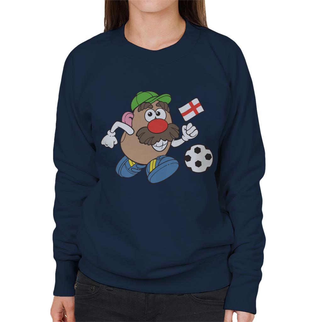 Mr Potato Head Football Dribble Women's Sweatshirt-ALL + EVERY