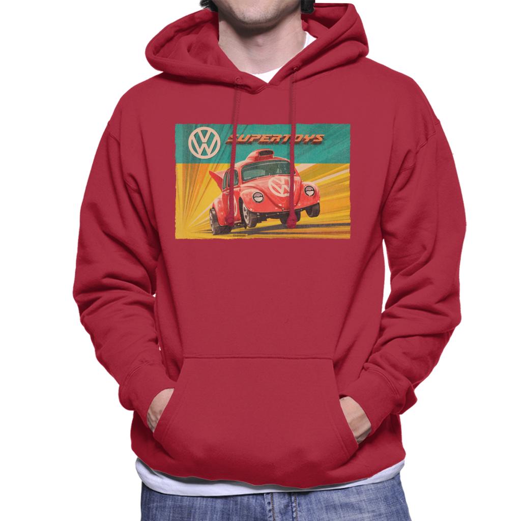 Volkswagen Super Toys Men's Hooded Sweatshirt-ALL + EVERY