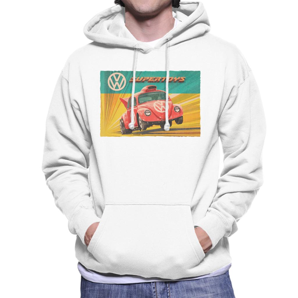 Volkswagen Super Toys Men's Hooded Sweatshirt-ALL + EVERY