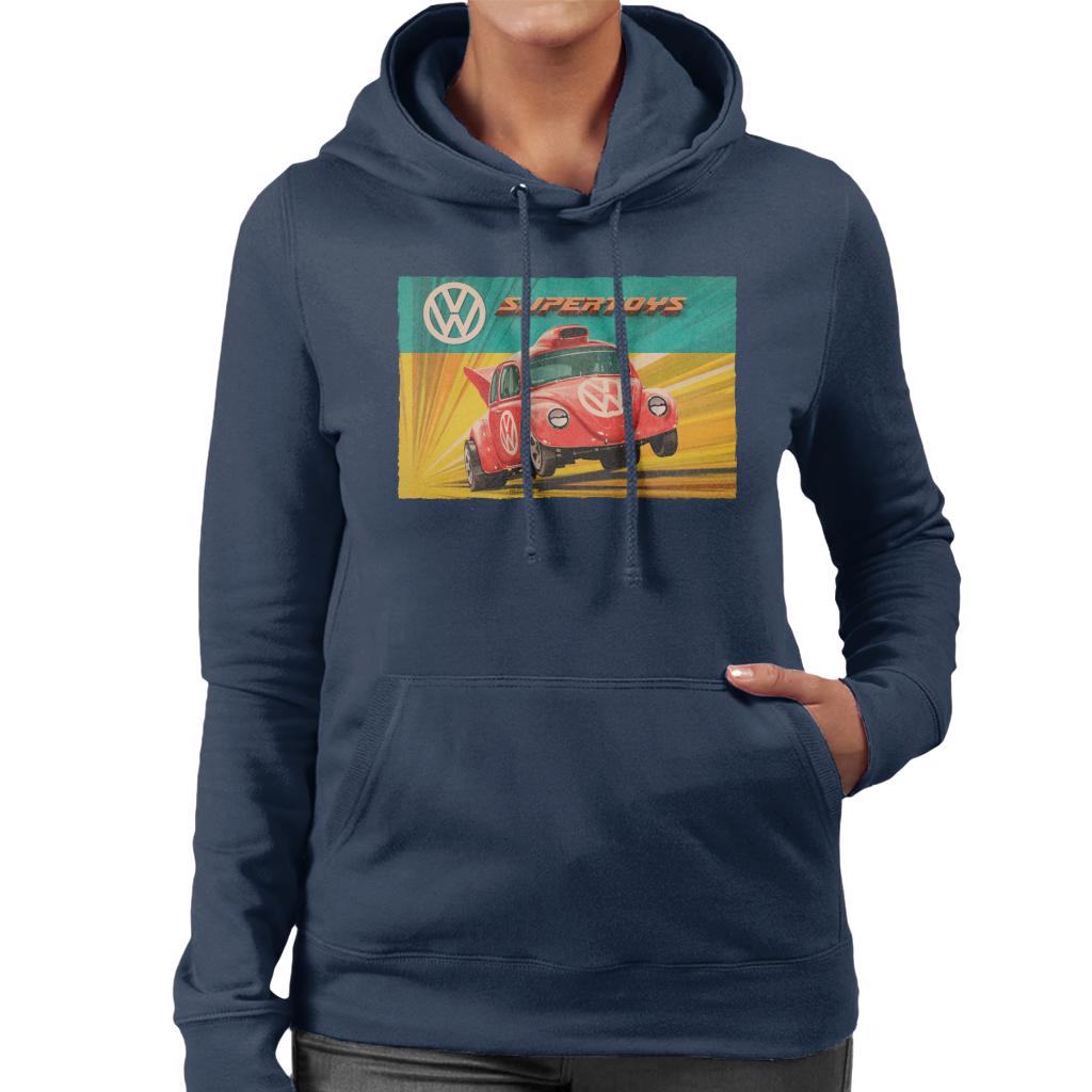 Volkswagen Super Toys Women's Hooded Sweatshirt-ALL + EVERY